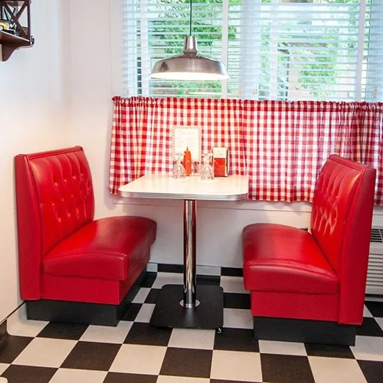 The Joanie’s Diner suite at the Anniversary Inn in Logan, Utah