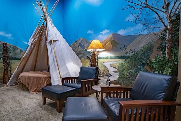 The Tipi suite, view 4