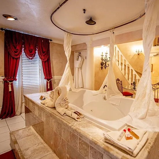 The Romeo & Juliet suite at the Anniversary Inn in 5th South, Salt Lake City, Utah