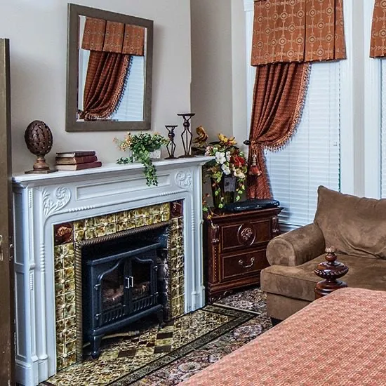 The Savannah Nights suite at the Anniversary Inn in South Temple, Salt Lake City, Utah