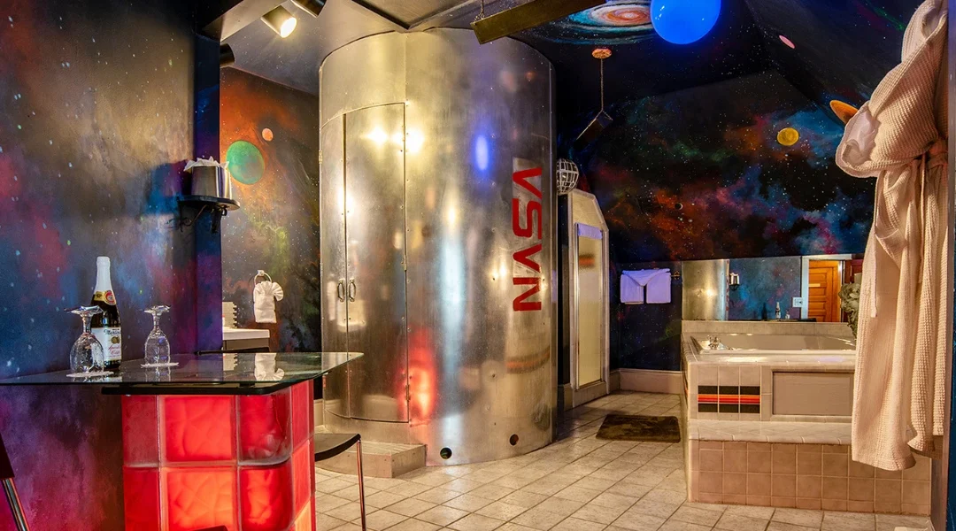 Space Themed Hotel: A Stellar Getaway at Anniversary Inn Salt Lake City